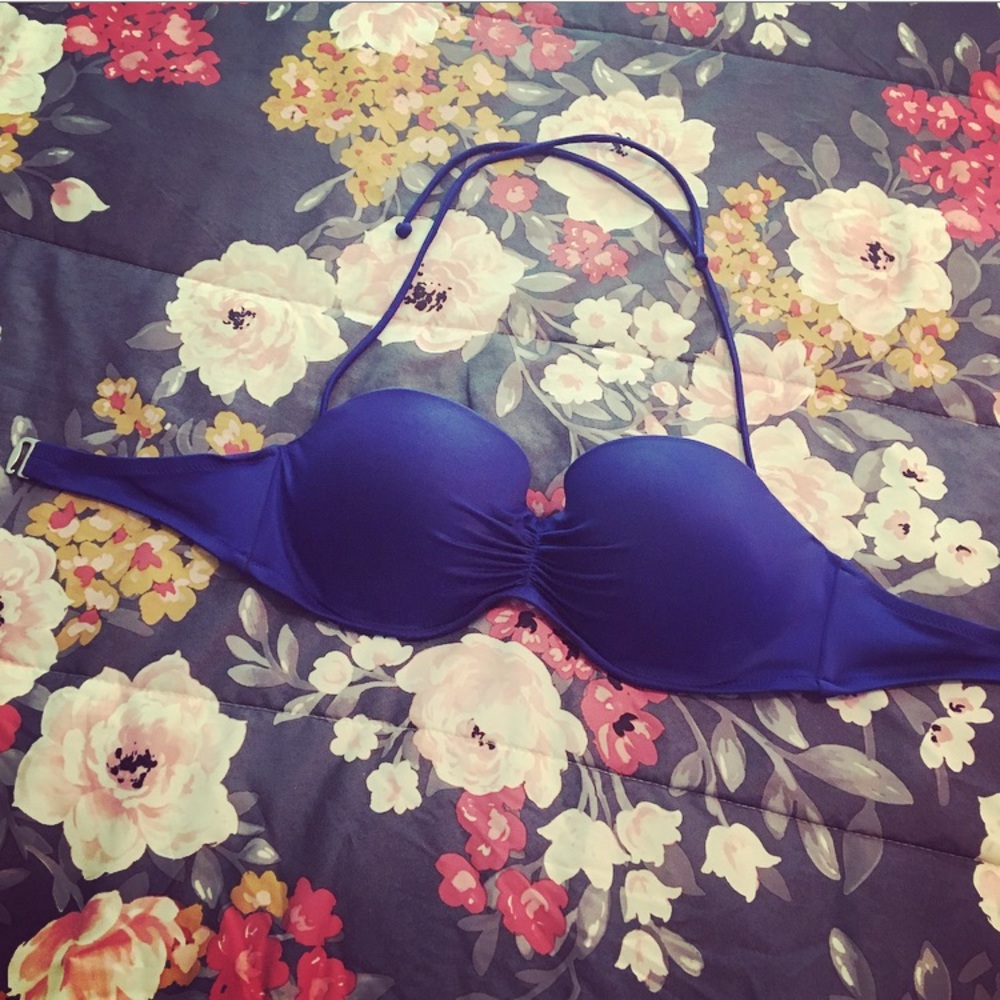 Victoria’s Secret blue bandeau top